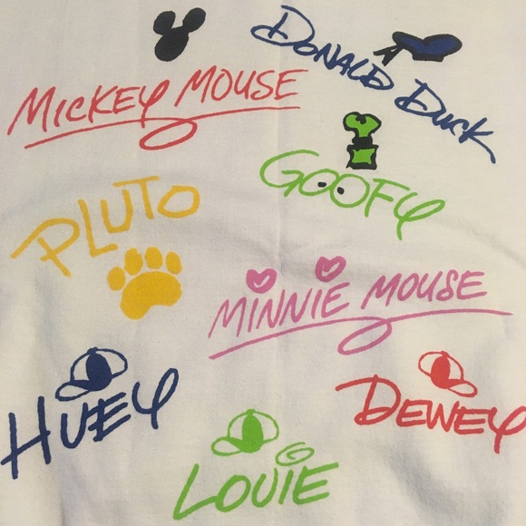 Vtg 90s Disney World Crewneck Sweater M - Picture 5 of 11